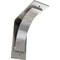 Ekena Millwork Morris Steel Bracket, Unfinished 3"W x 8"D x 8"H BKTM03X08X08MOCRS - alternate 1